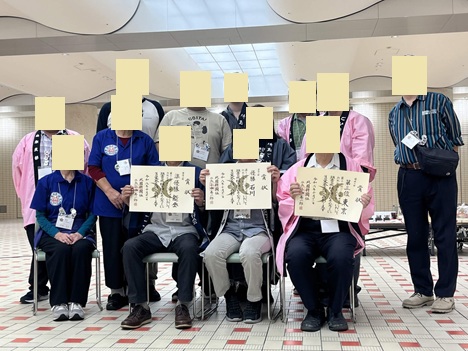 上位入賞者の集合写真